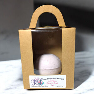 Hand Made Bath Bomb Bath Ball Creating Fizzy Fragrant Fun 4oz Gift Box Bath Tub